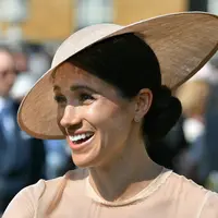 Penampilan Pangeran Harry dan Meghan Markle setelah menikah. (DOMINIC LIPINSKI / POOL / AFP)