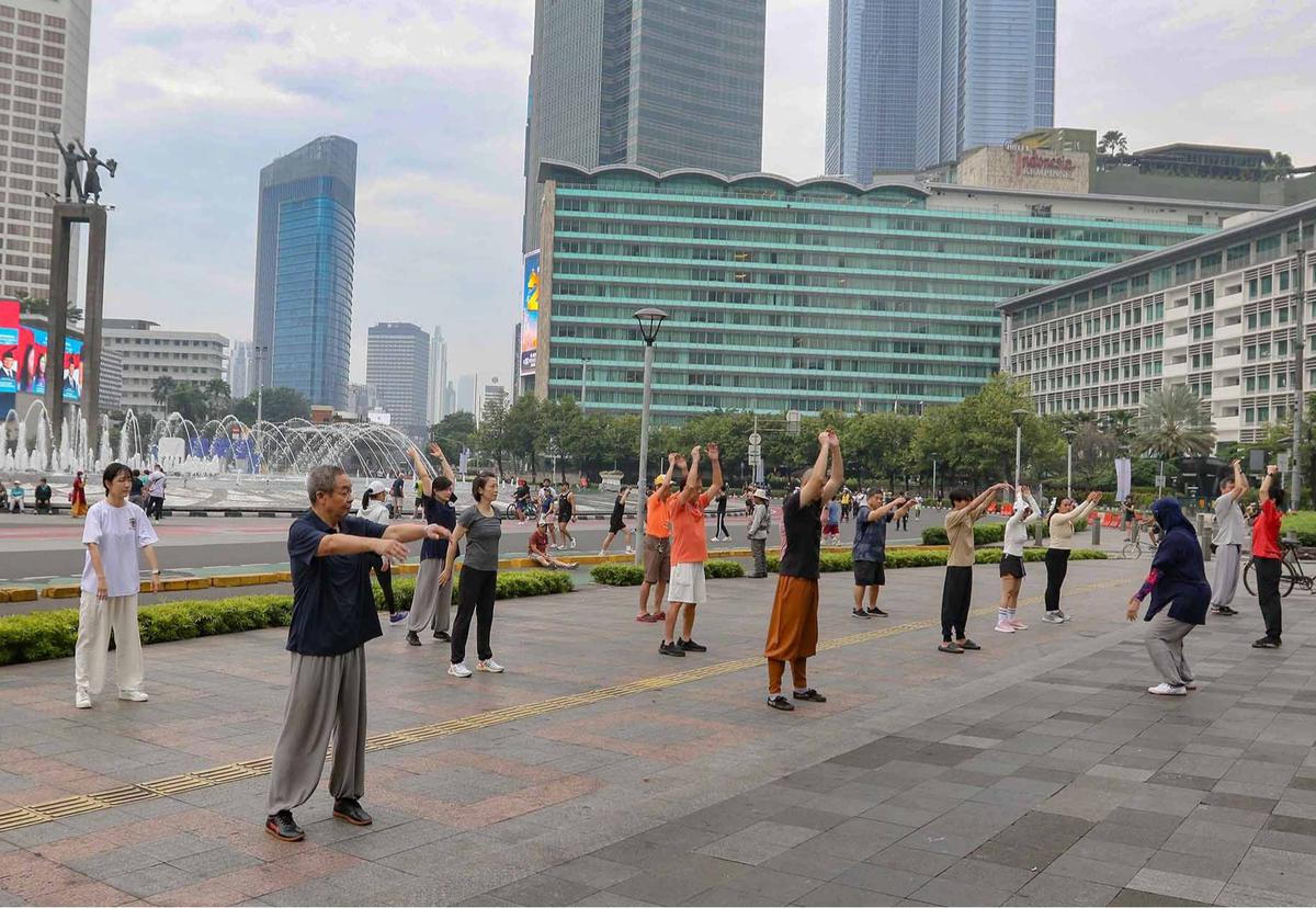 FOTO: Car Free Day Jakarta Tetap Diadakan Selama Ramadhan, tapi Hanya untuk Olahraga