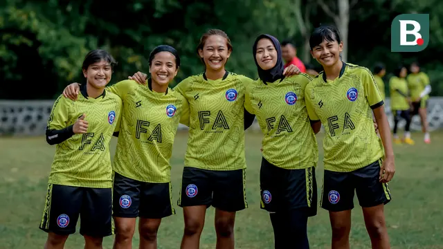 Foto: Pesona Kecantikan Bidadari Arema FC