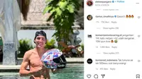 Aleix Espargaro berikan give away untuk penonton MotoGP di Mandalika