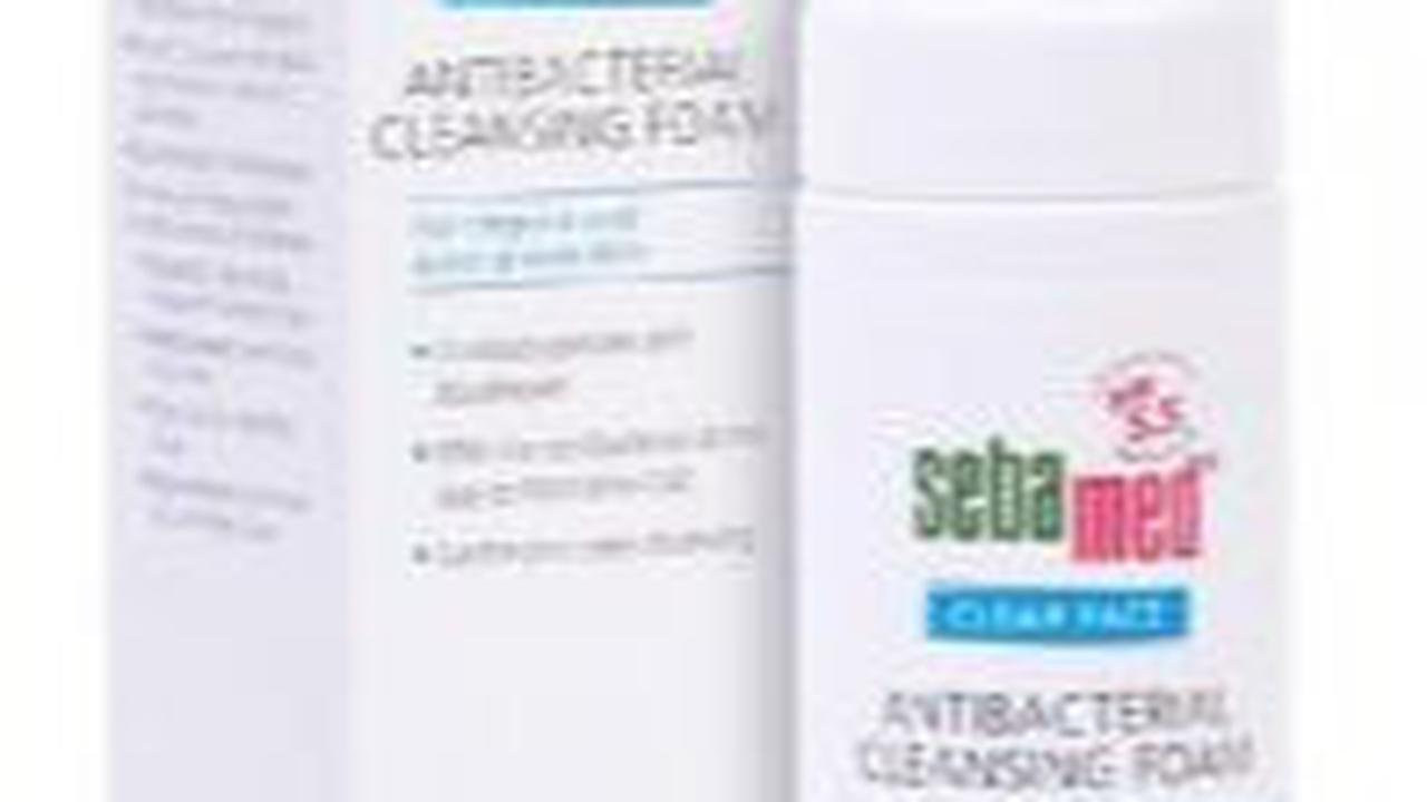 8. Sebamid Clear Face Antibacterial Cleansing Foam<br>