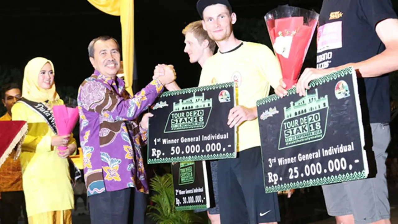 Team Balap Australia Borong Gelar Juara Tour de Siak 2018