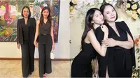 6 Potret Dian Nitami dan Sasi Asmara Kondangan Bareng, Ibu Anak Kompak