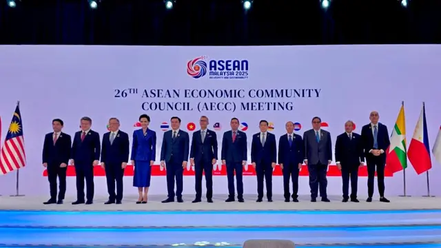 Pertemuan ke-26 Dewan Masyarakat Ekonomi ASEAN (The 26th AEC Council Meeting) pada Jumat, 24 Oktober 2025. (Foto: ekon.go.id)