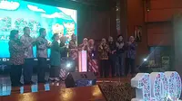 Menteri Pariwisata Arief Yahya di peluncuran 100 National CoE 2020. (Liputan6.com/Henry)