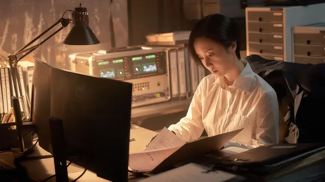 Lee Jung Hyun dalam drakor Parasyte: The Grey. (Dok. Netflix)