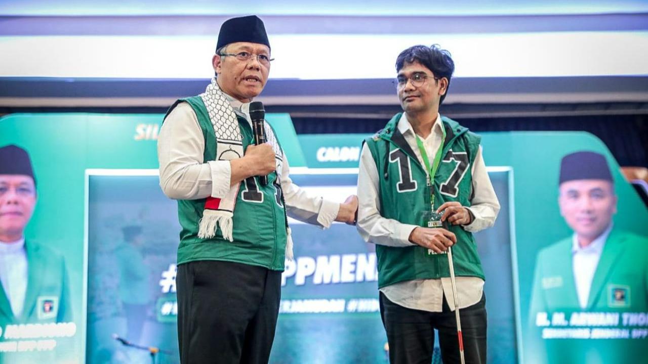 “Caleg DPR RI hari ini diberikan pembekalan, dalam upaya target pemenangan yang dicanangkan DPP PPP. Yaitu 11 juta suara, 50 kursi DPR RI, dan 2.000 kursi nasional,” kata Mardiono.<br>
