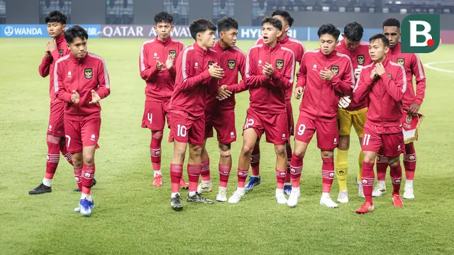 Starting XI Timnas Indonesia U-17 Vs Ekuador di Piala Dunia U-17 2023