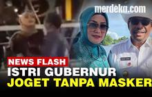 VIDEO: Istri Gubernur Maluku Asyik Joget Tanpa Masker, Widya Murad Minta Maaf