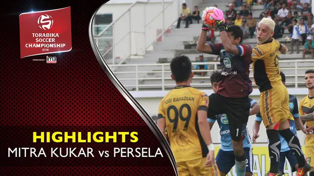 Video highlights TSC 2016 antara Mitra Kukar vs Persela yang berakhir dengan skor 1-2 di Stadion Aji Imbut, Tenggarong, Jumat (26/8/2016)