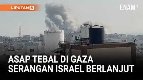 Asap Tebal Selimuti Gaza, Serangan Israel Berlanjut