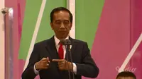 Presiden RI Joko Widodo menggunakan bahasa isyarat untuk buka Asian Para Games 2018. (Vidio.com)