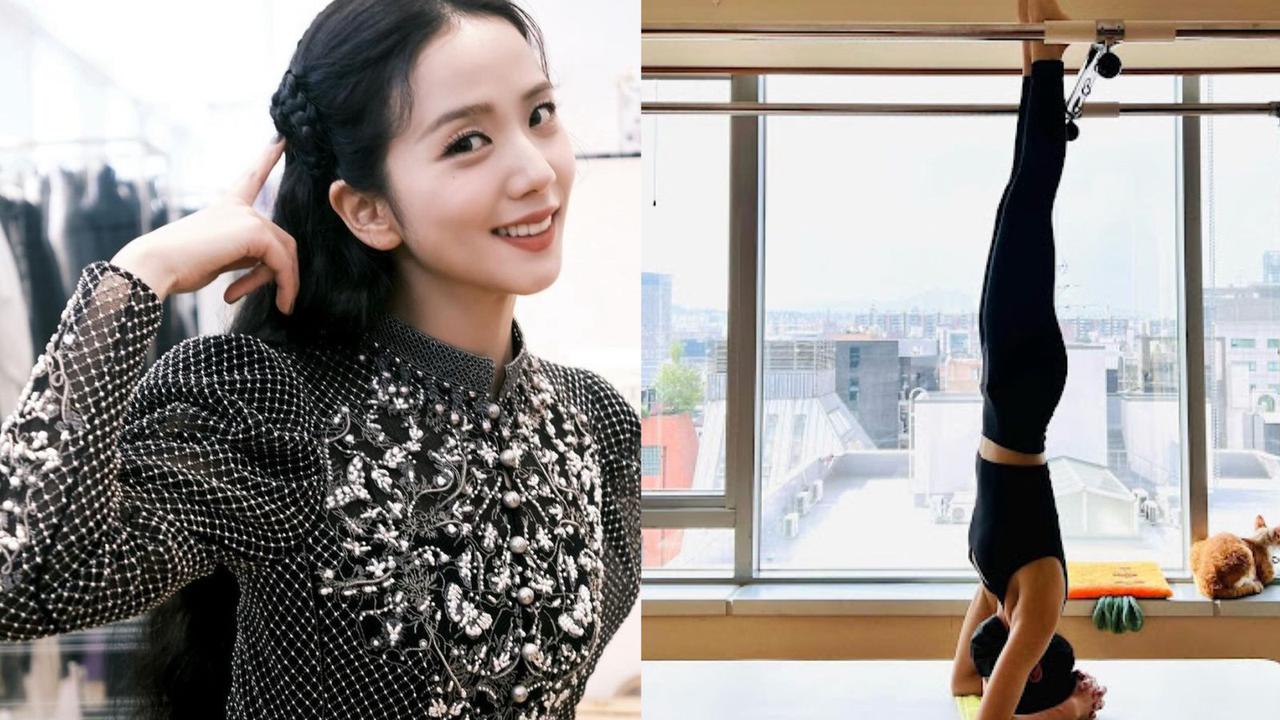 Tampak gerakan pilates Jisoo Blackpink diungkap oleh pelatihnya yang membuat perutnya rata.