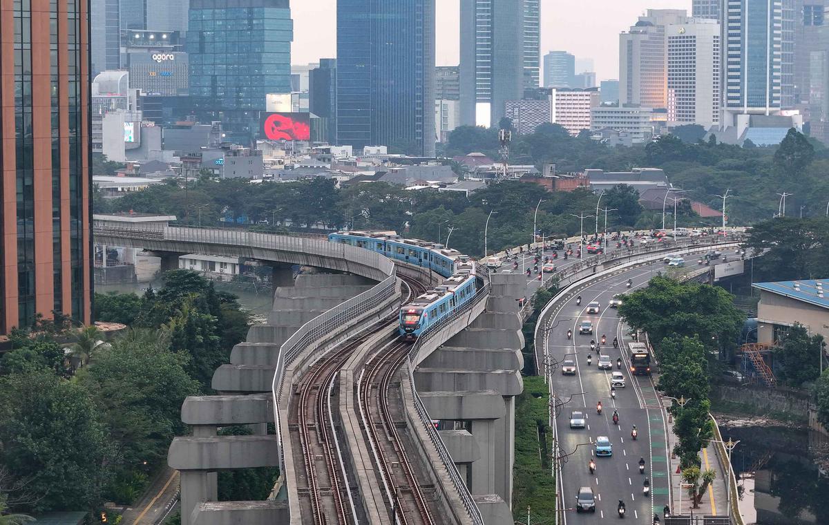 LRT Jabodebek Jadi Bagian Integrasi Transportasi Umum
