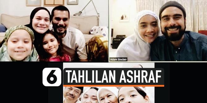 VIDEO: Tahlilan 40 Hari Meninggalnya Ashraf Sinclair Digelar Lewat Video Call