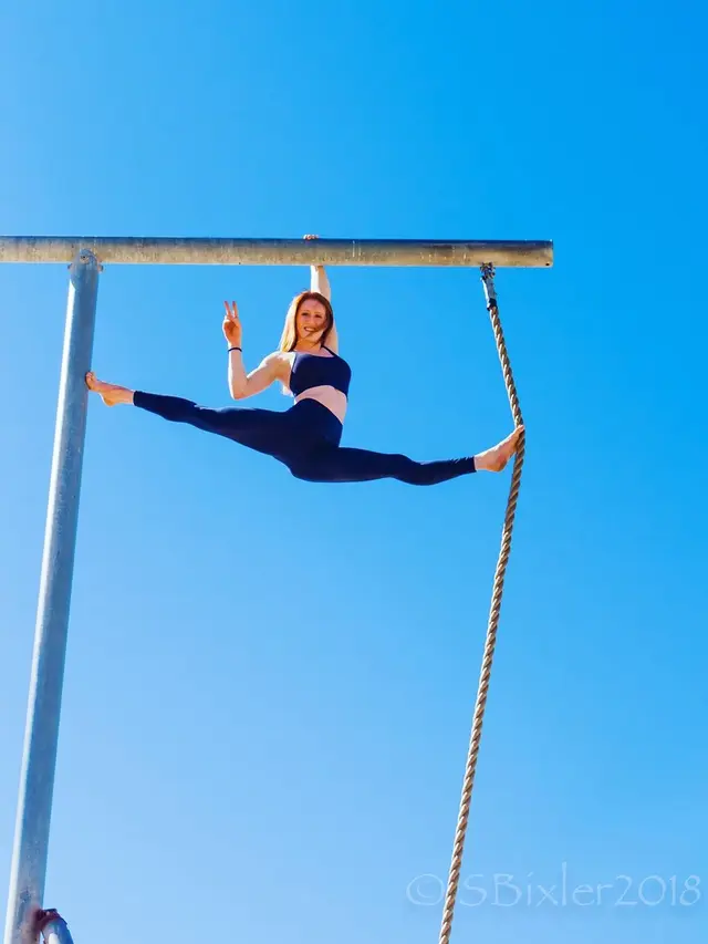 Olivia Vivian peserta Ninja Warrior yang punya hobi ekstrem