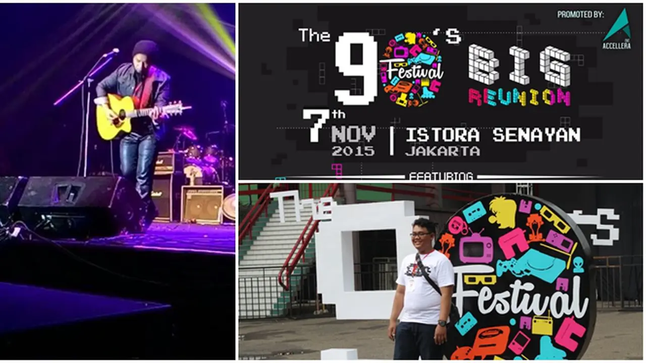 Hujan Tak Surutkan Antusias Masyarakat Nostalgia di 90's Festival