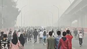 CFD dan CFN Disetop Sementara Imbas Palembang Dikepung Kabut Asap