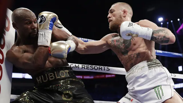 Floyd Mayweather, Conor McGregor, Tinju Dunia