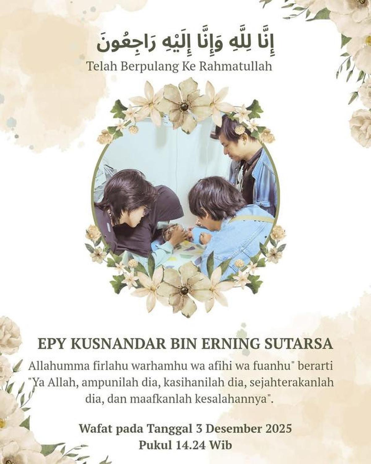 Epy Kusnandar Meninggal Dunia, Mengenang Jejak Karier Kang Mus