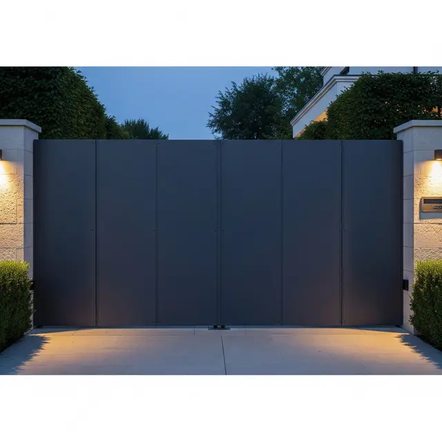 Desain Gerbang Rumah Minimalis yang Sulit Dibobol (AI Generated)