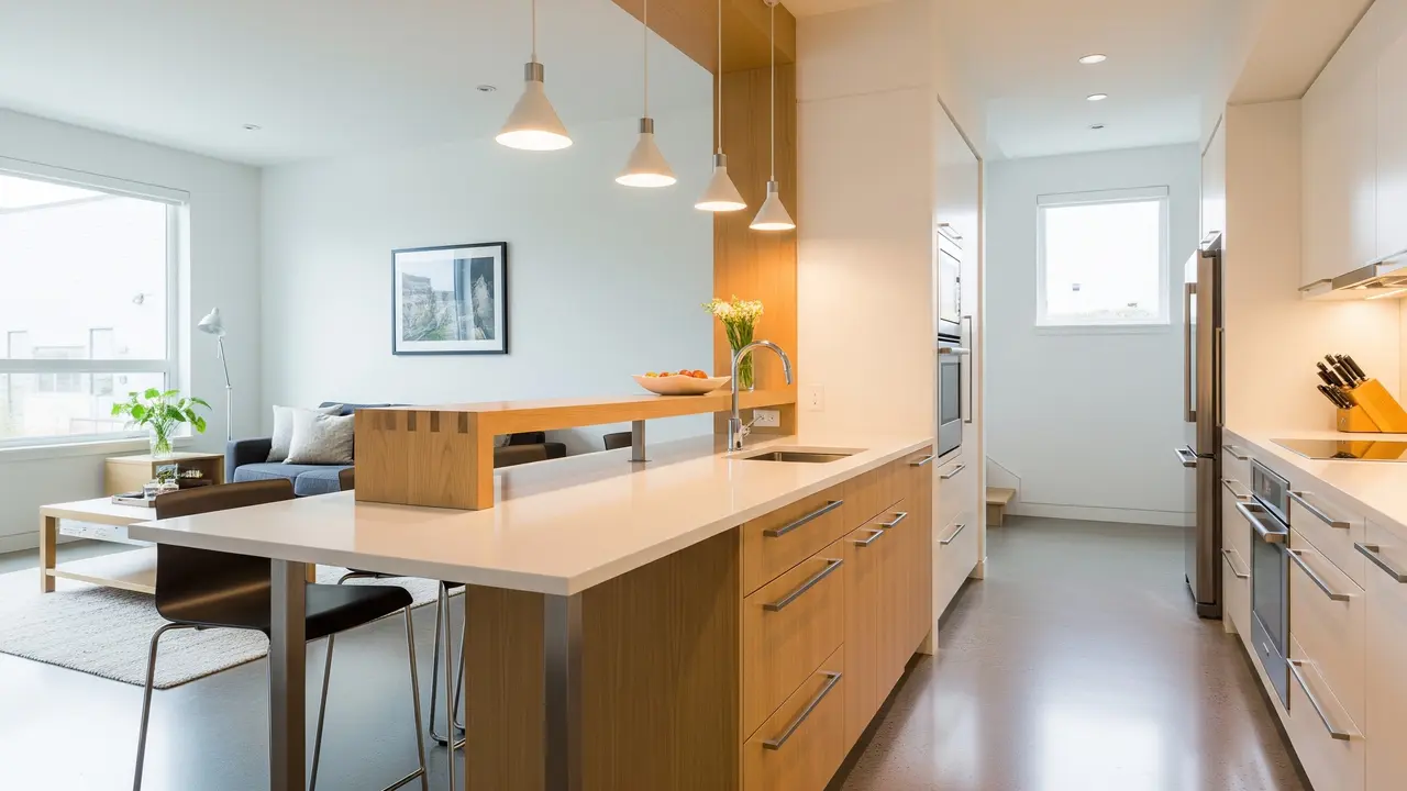 Model Sekat Dapur Minimalis yang Bikin Ruang Terlihat Terpisah tapi Tetap Terbuka