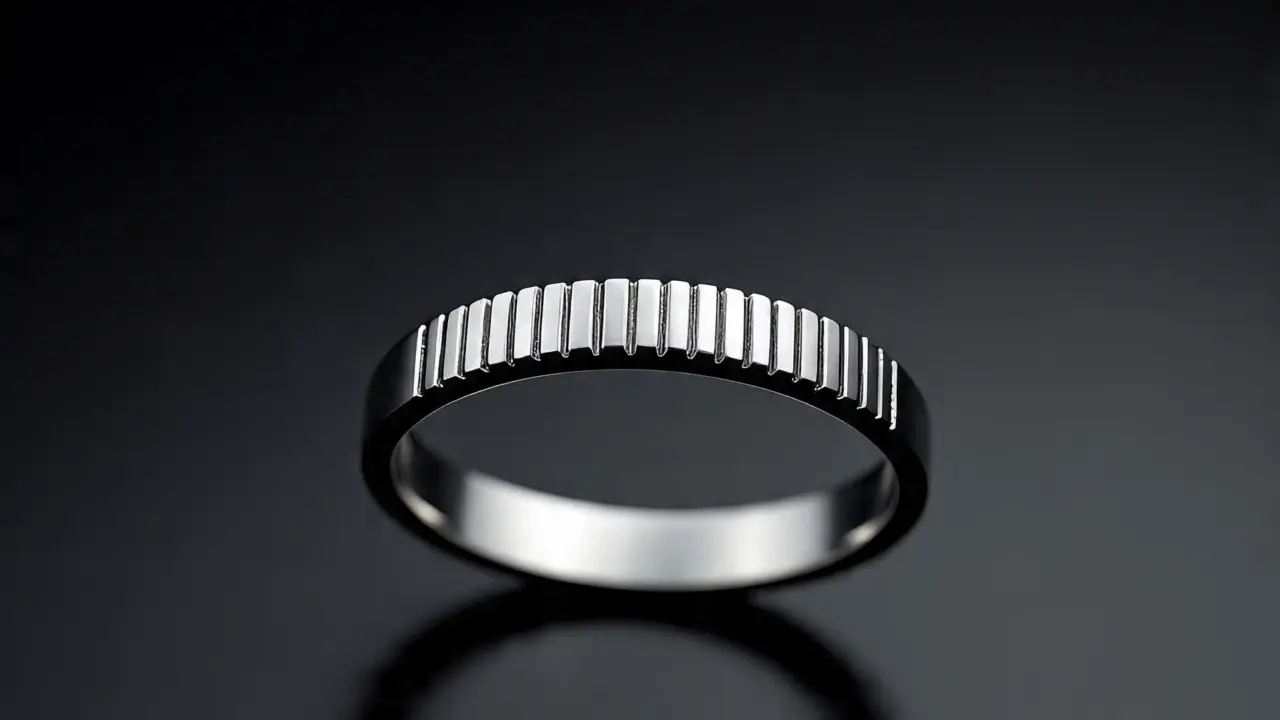 Model Cincin Perak Pria Elegan