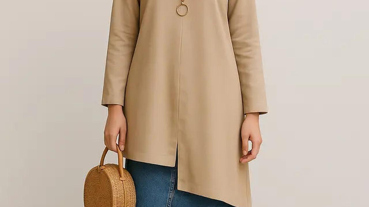7 Referensi Outfit Rok Jeans Hijab yang Timeless, Tampil Trendy Sepanjang Masa
