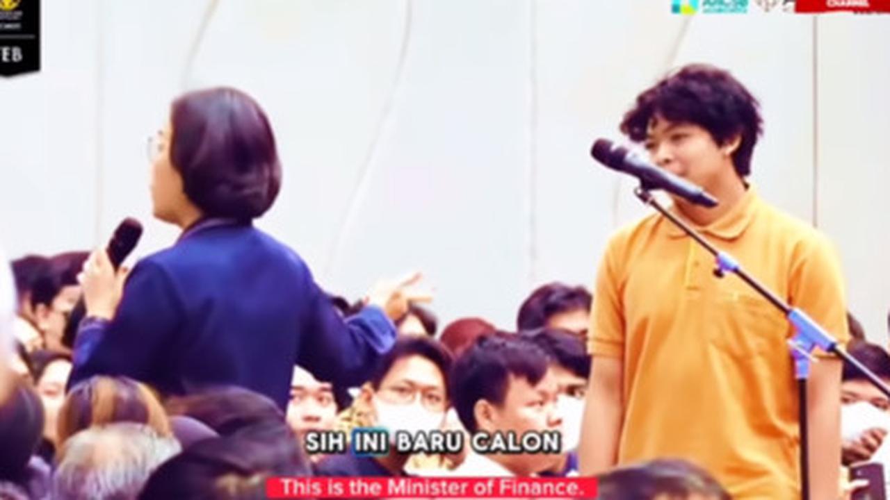 Gagah dan Ganteng, Ini Sosok Calon Menteri Keuangan Menurut Sri Mulyani