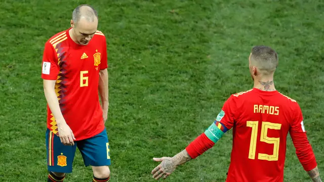 Spanyol Kalah dengan Kepala Tegak