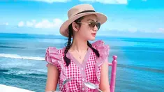 Gaya Fashion Liburan Ala Nanda Arsyinta