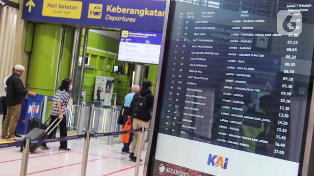 Tiket Kereta Api Libur Nataru