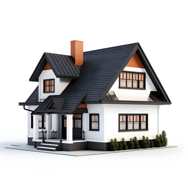 Ilustrasi denah rumah
