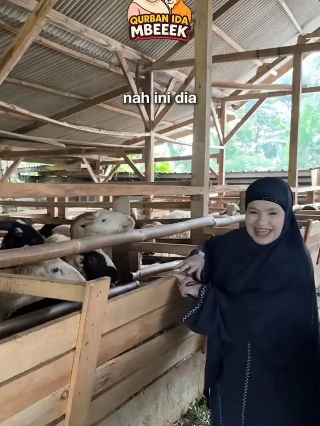 Potret Kandang Kambing Ibu Fadil Jaidi