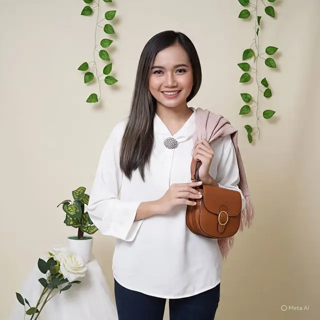 8 Model Rambut Wanita Panjang Lurus Poni Samping yang Elegan, Favorit ...