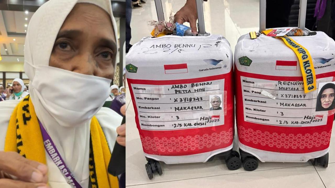 Pulang 'Ditemani' Sepasang Koper, Resnawati Kenang Perjuangan Suami Tercinta Cium Hajar Aswad Sebelum Wafat