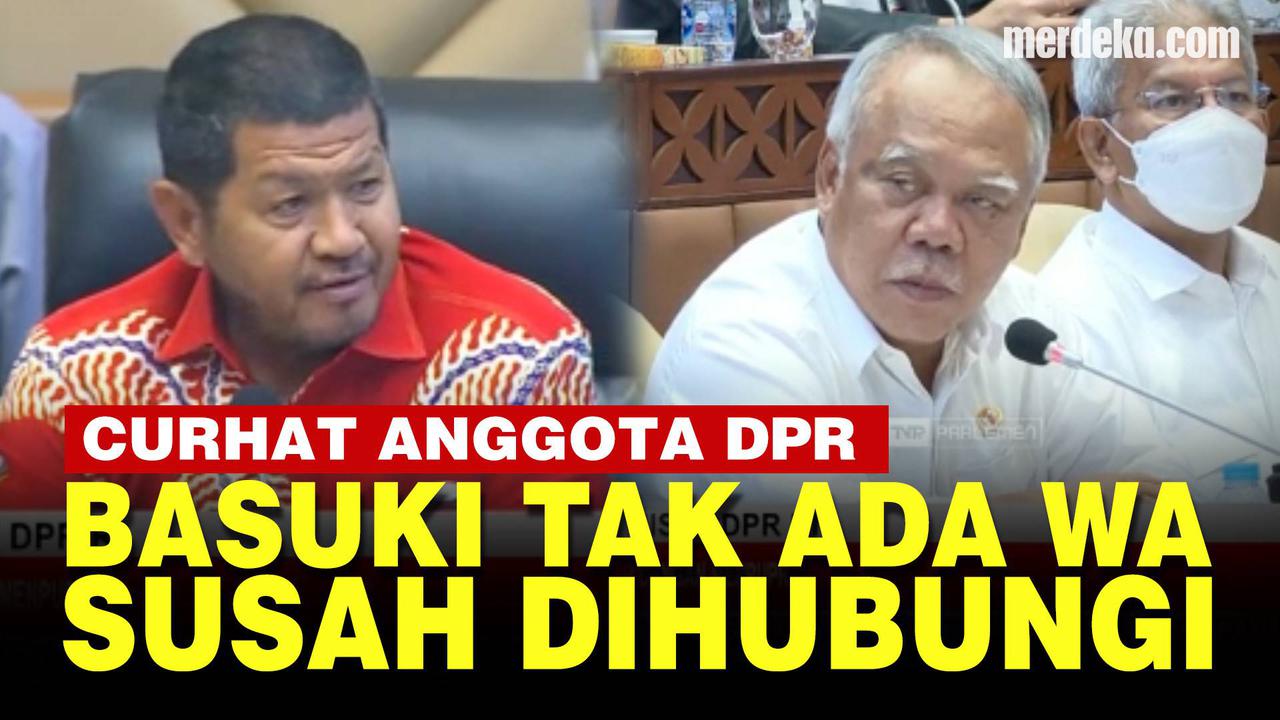 VIDEO: Menteri Basuki Pakai HP Jadul Tak Ada WA, Anggota DPR Curhat Sulit Hubungi