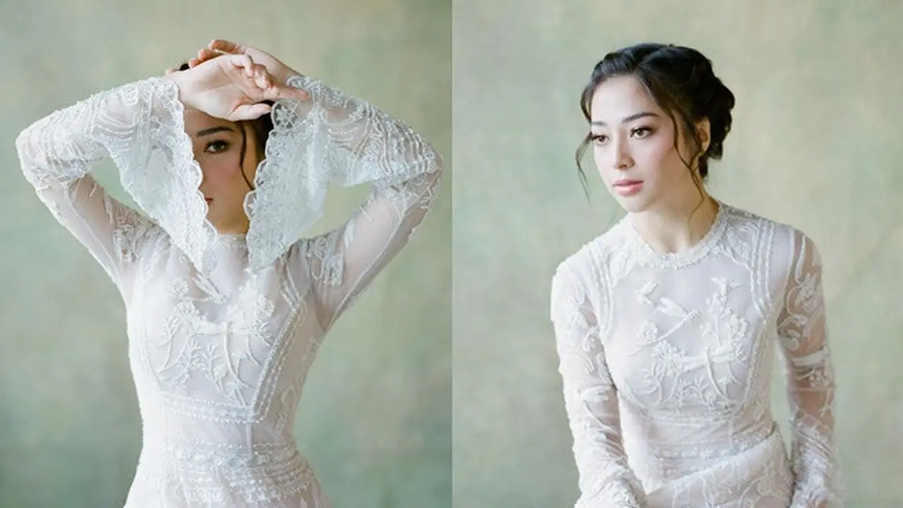 6 Potret Nikita Willy Fitting Baju Jelang Acara Pernikahan, Tampil Elegan