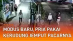 Seorang pria jemput pacarnya dengan modus baru viral di media sosial