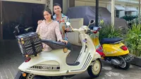 Hamil 7 bulan, Nagita Slavina ngidam vespa dari Dior yang harganya dibanderol fantastis. (Sumber: Instagram/raffinagita1717)