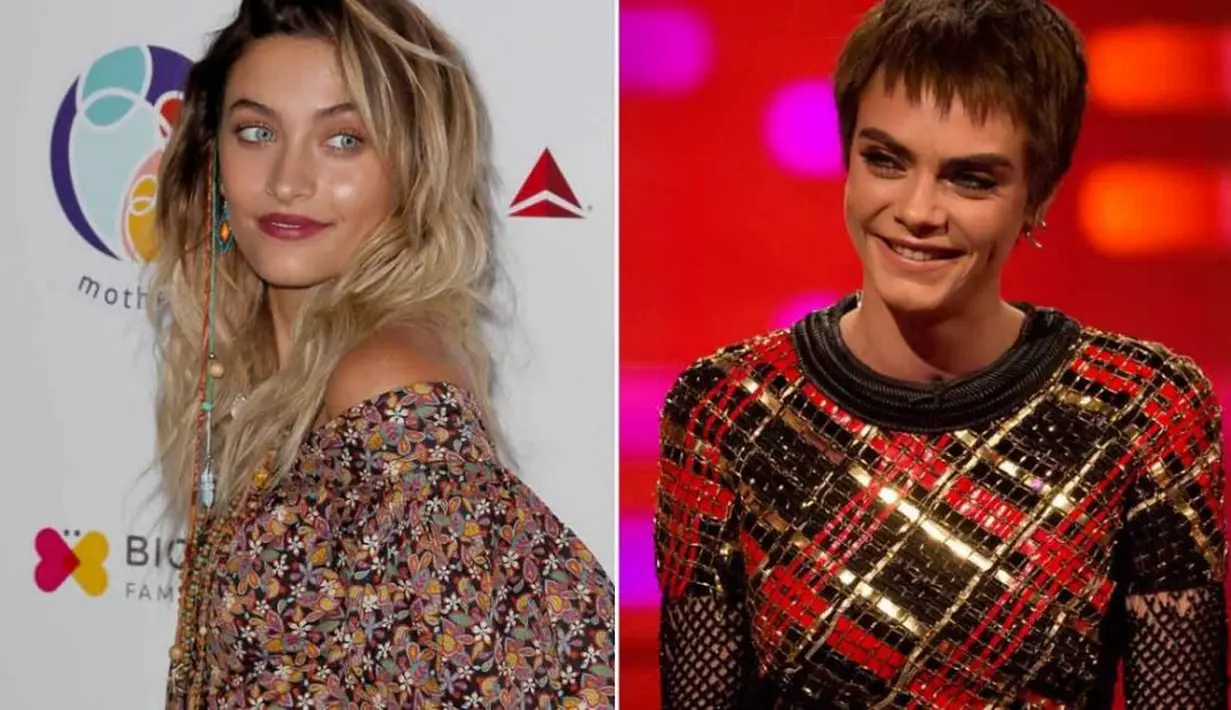 Bahkan Paris Jackson sendiri beberapa kali mengunggah foto Cara Delevingne di Instagramnya. (Yahoo7 Be)
