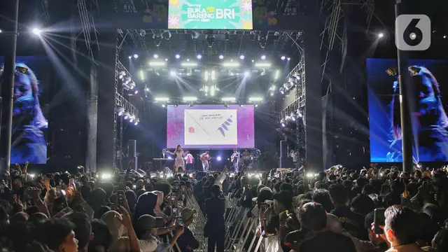 Nadin Amizah Sukses Getarkan Hati KapanLagi Buka Bareng BRI Festival 2025