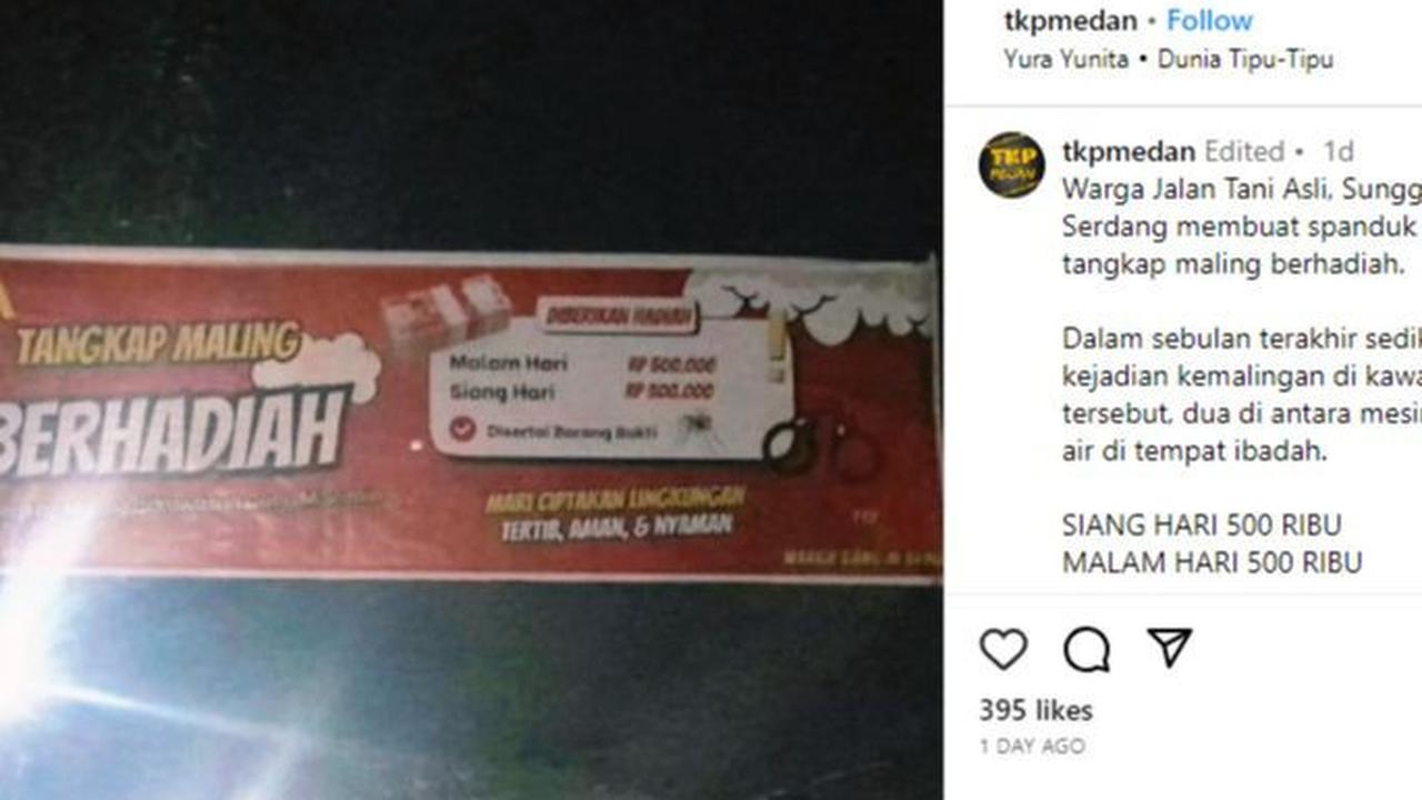Tiga Kali Aksi Pencurian dalam Sebulan