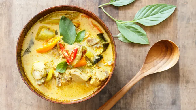 kare ayam solo bumbu kuning