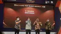 Pemkot Tarakan Borong Penghargaan Bergengsi di Ajang Top BUMD Awards 2020