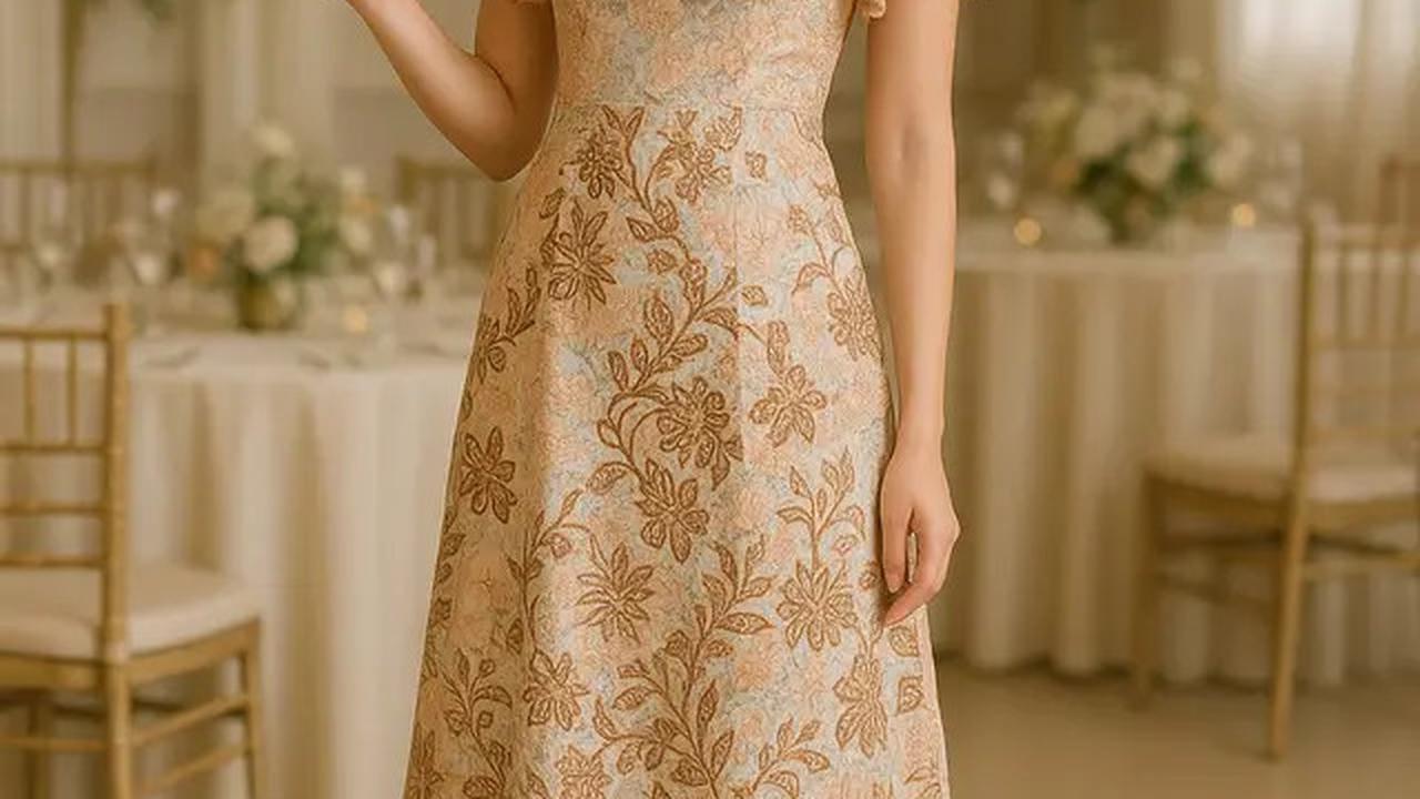 8 Model Batik Brokat Kombinasi Lengan Kupu Kupu Terbaru 2025, Anggun dan Modern