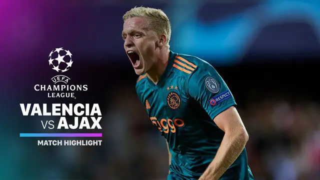 VIDEO: Highlights Liga Champions, Valencia Vs Ajax 0-3