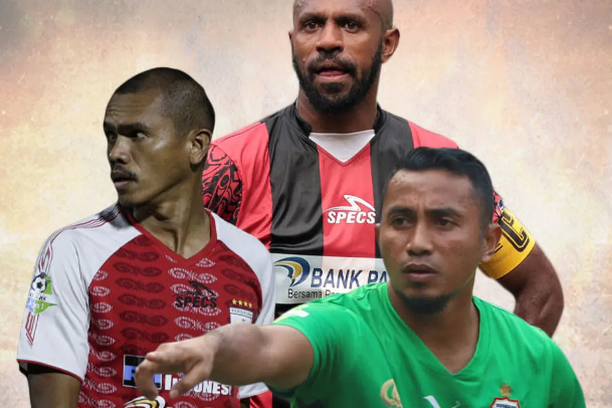 Liga 1 - Boaz Solossa, Ricardo Salampessy , Firman Utina