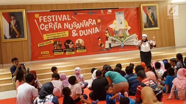 Serunya Festival Cerita Nusantara dan Dunia di Perpustakaan Nasional