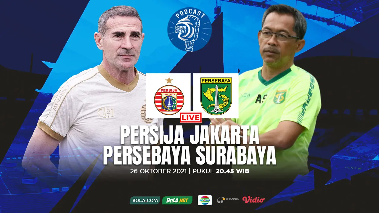 Podcast BRI Liga 1 - Persija Jakarta Vs Persebaya Surabaya